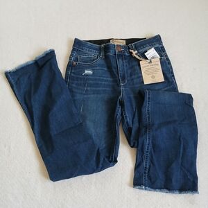 democracy ♡ itty bitty boot high rise abtechnology jeans 8 booty lift mold hold